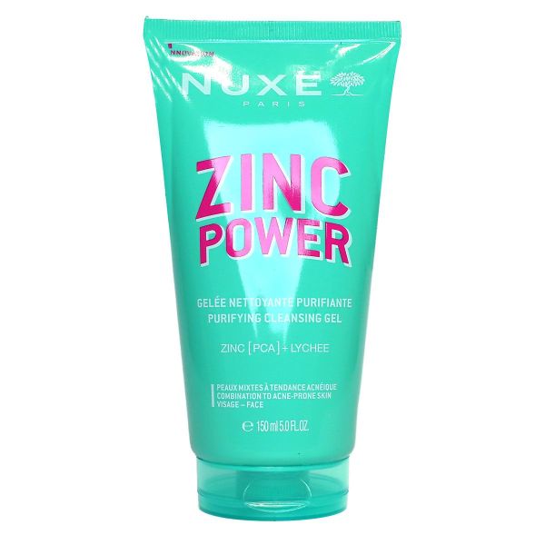 Zinc Power gelée nettoyante purifiante 150ml