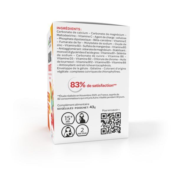 Forme & vitalité vitamine D 60 gélules